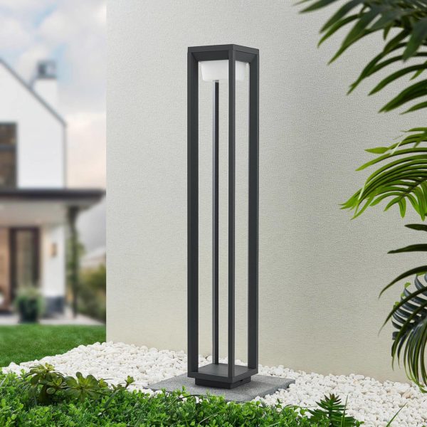 Prios Gamion Borne lumineuse LED en aluminium
