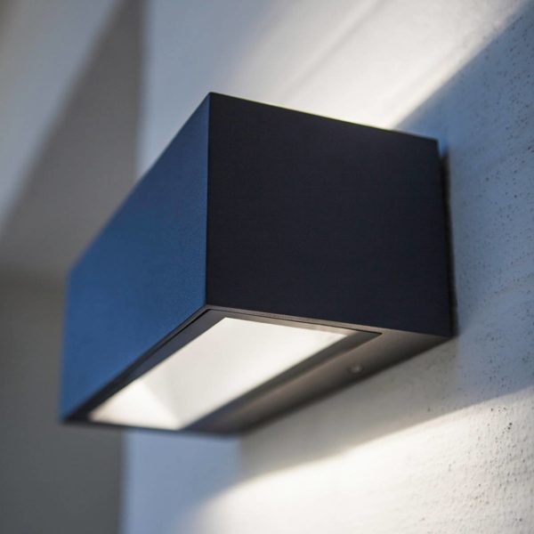 LUTEC Applique d’extérieur LED moderne Nomra IP54 Lutec