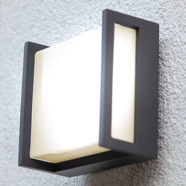 LUTEC Applique d'extérieur LED Qubo