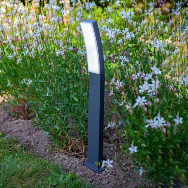 LUTEC connect Borne lumineuse LED Kira à technologie Tuya LUTEC connect