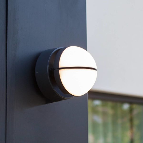 LUTEC Applique LED Eklips, à 2 lampes Lutec