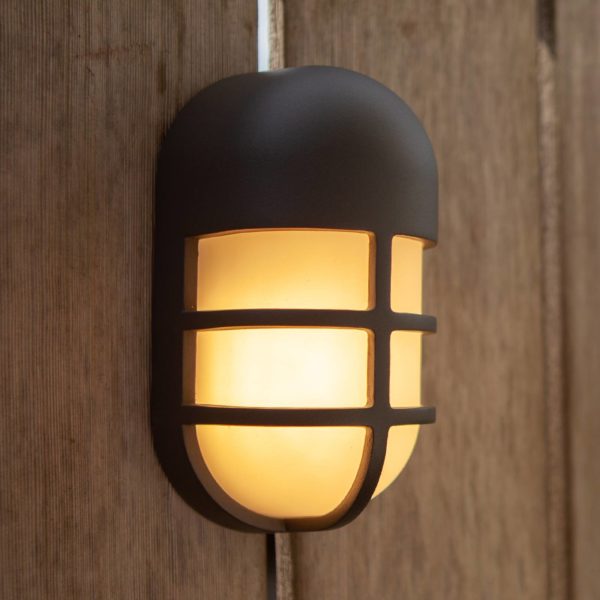 LUTEC Applique d’extérieur LED Bullo, anthracite Lutec