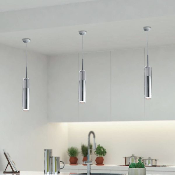 Eco-Light Suspension Taboo, chromée Eco-Light