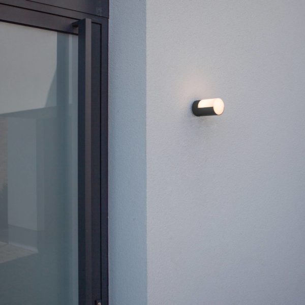 LUTEC Applique d’extérieur LED Cyra, 1 lampe, noire mate Lutec