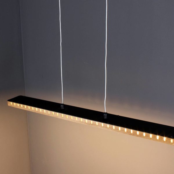 Eco-Light Suspension LED Solaris 3-Step-dim bois 70 cm Eco-Light
