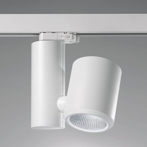 Egger Licht Kent Meat – spot pour rail LED blanc 15° Egger Licht