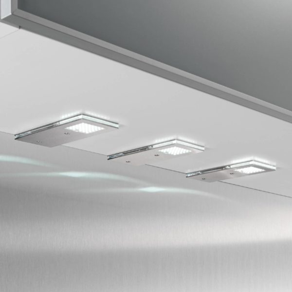 Evotec Set de 3 lampes sous meuble LED FLAT I Evotec