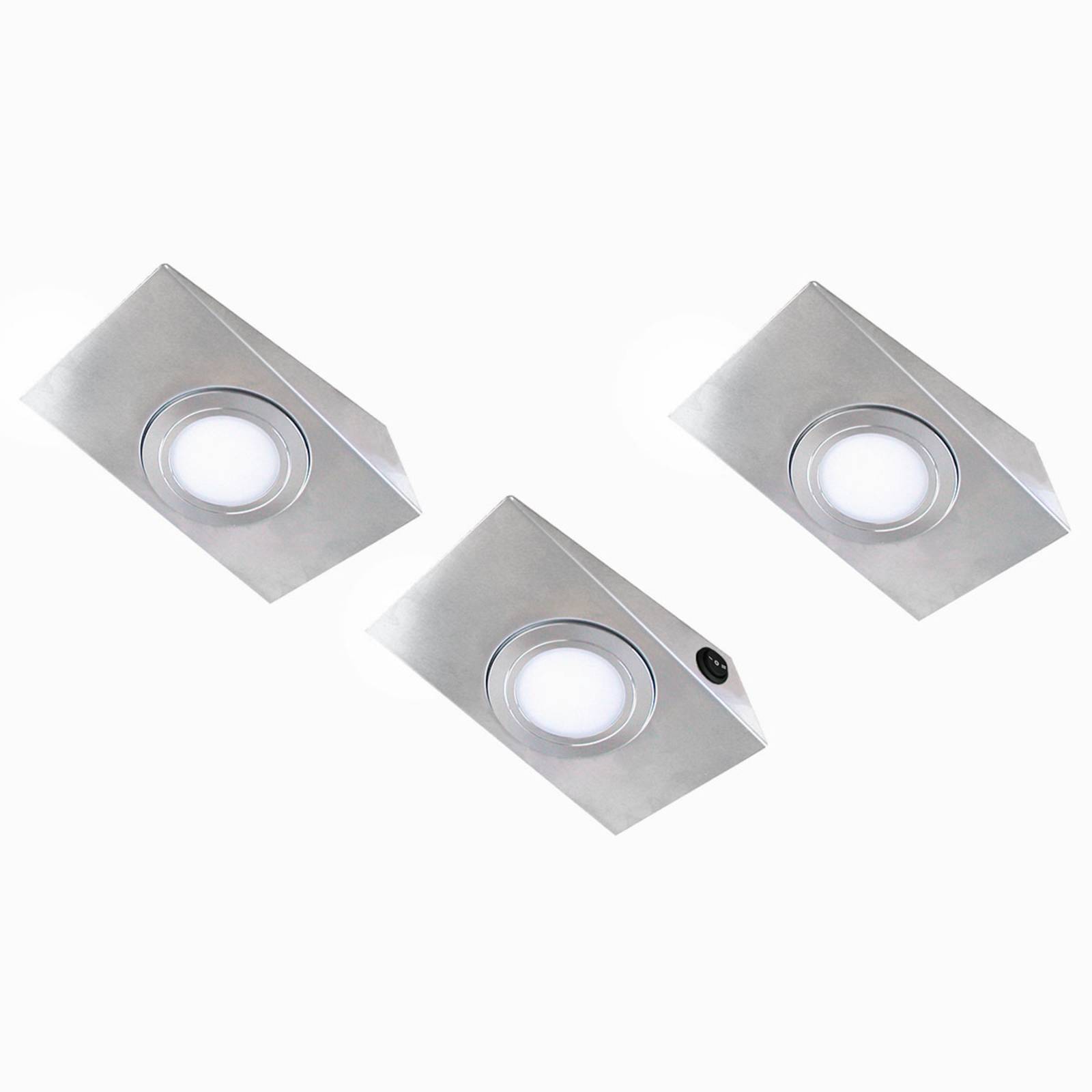 Evotec 3 lampes meuble LED Keili