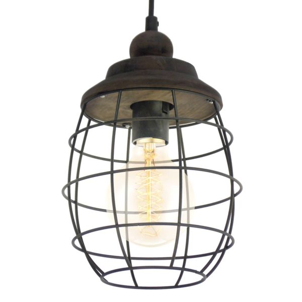 EGLO Suspension au design rustique Bampton EGLO