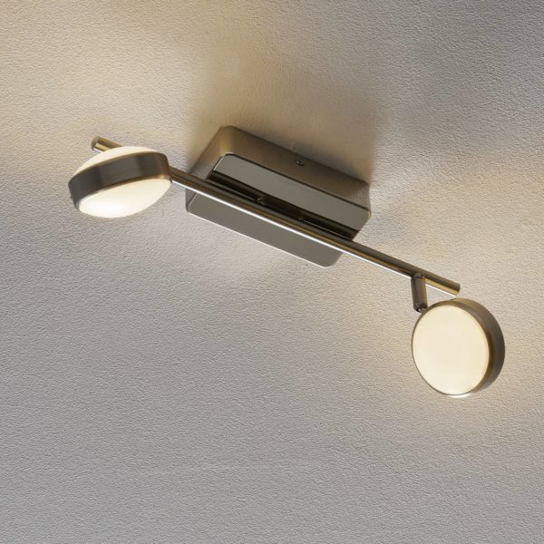 EGLO connect Corropoli-C spot plafond LED 2 lampes EGLO connect