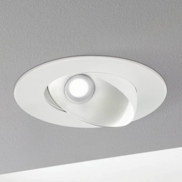 EGLO Spot encastré LED Ronzano 1 blanc-argenté EGLO
