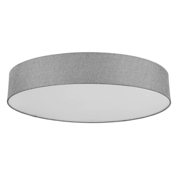 EGLO connect Romao-C plafonnier LED gris 76 cm EGLO connect