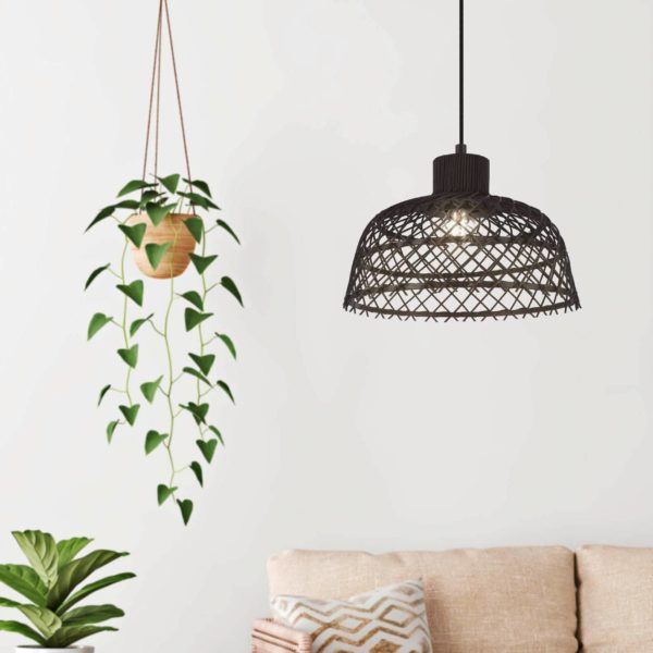 EGLO Suspension Ausnby en bois