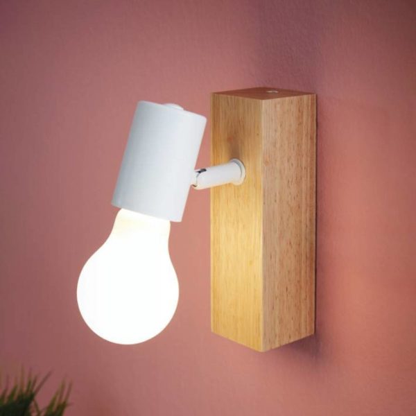 EGLO Applique Townshend 3 en bois