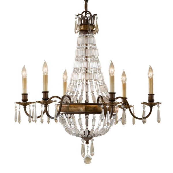 FEISS Bellini – lustre à l’effet antique FEISS