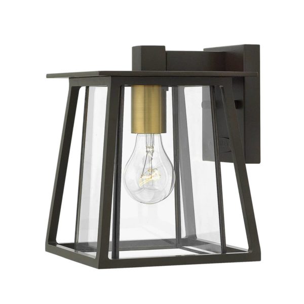 HINKLEY Applique d’extérieur Walker à 1 lampe – petite HINKLEY