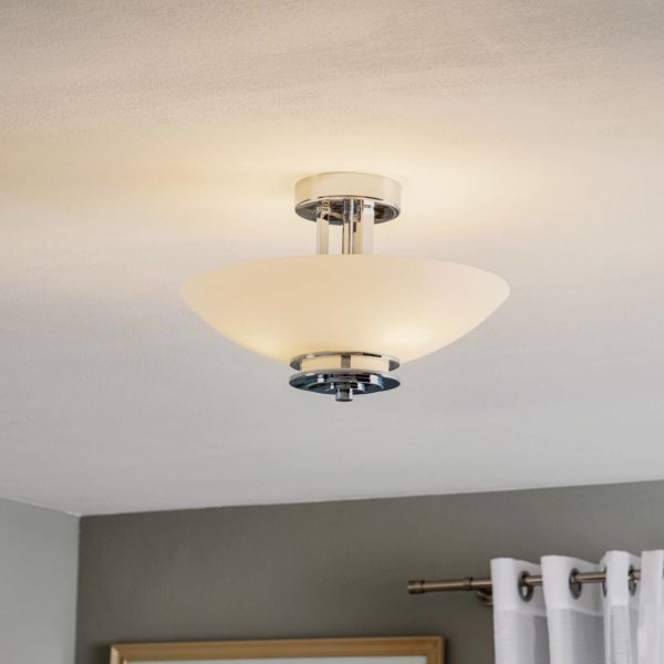 KICHLER Plafonnier LED pour salle de bain Hendrik KICHLER