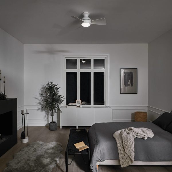 KICHLER Ventilateur de plafond LED Sola