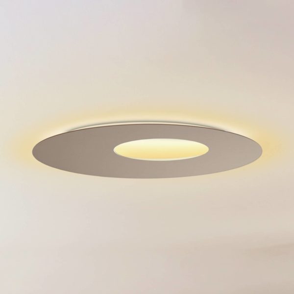 Escale Blade Open applique murale LED taupe Ø 59 cm Escale