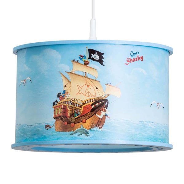 Elobra Suspension pour chambre d’enfant Capt'n Sharky Elobra
