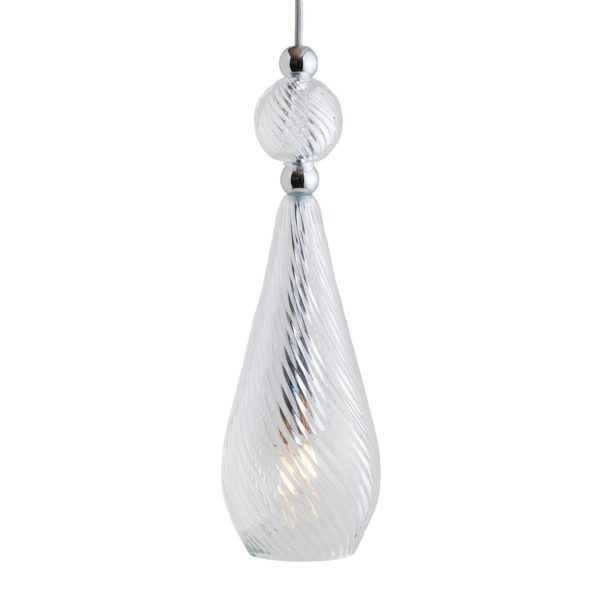 EBB & FLOW Smykke M argent crystal swirl Ebb & Flow