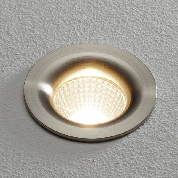 Arcchio Fortio lampe LED 3 000 K 30° nickel Arcchio