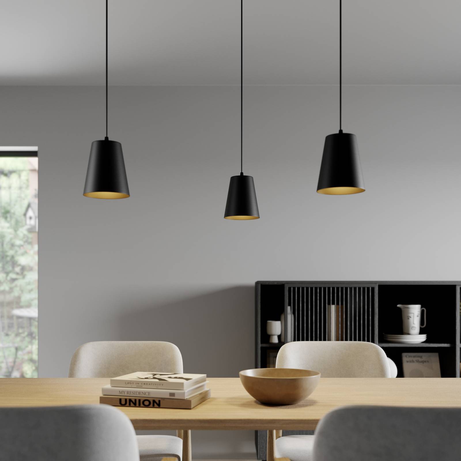 EMIBIG LIGHTING Suspension Link en noir