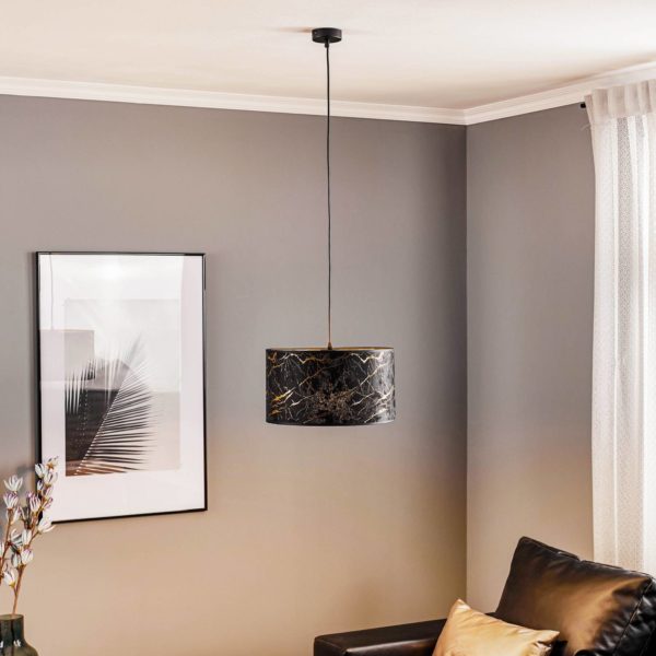 EMIBIG LIGHTING Suspension Jari tissu 1 lampe