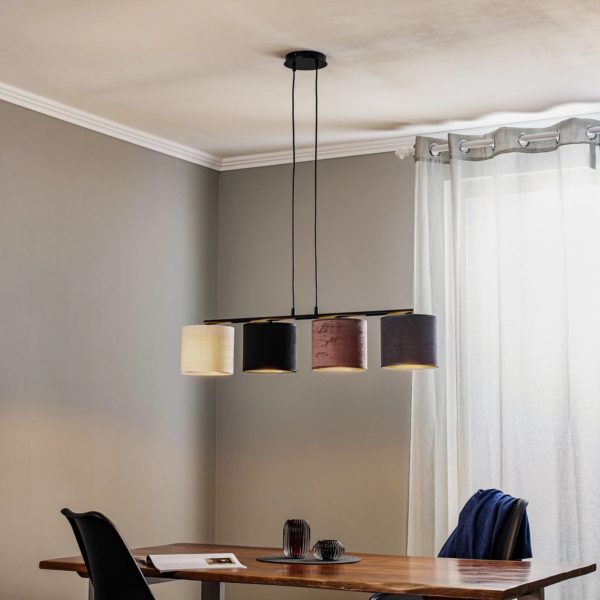 EMIBIG LIGHTING Suspension Jari x4 longue