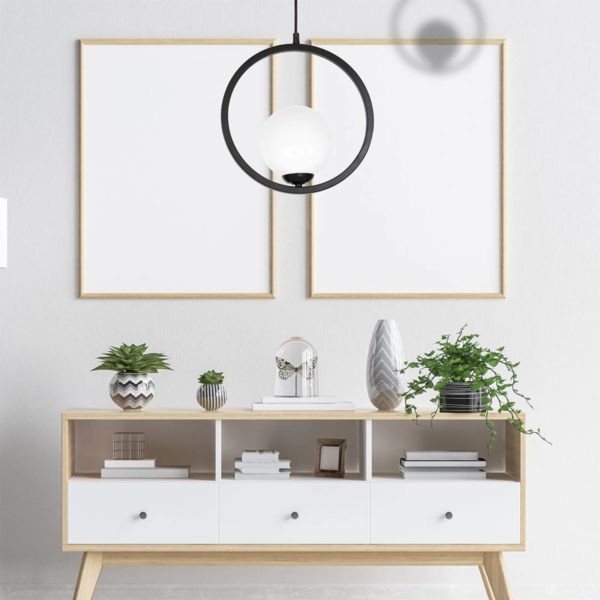 Eko-Light Suspension Boston, un abat-jour montant Eko-Light