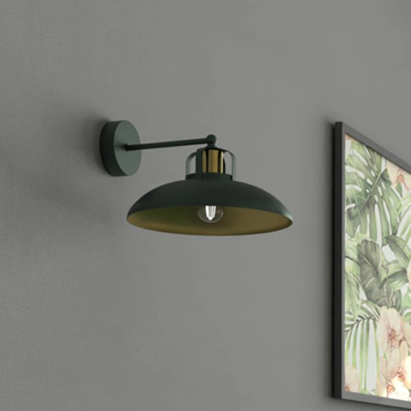 Eko-Light Applique Felix, verte/dorée Eko-Light