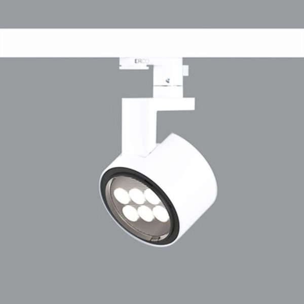 ERCO Parscan spot 230V 12W wallwash 930 blanc ERCO