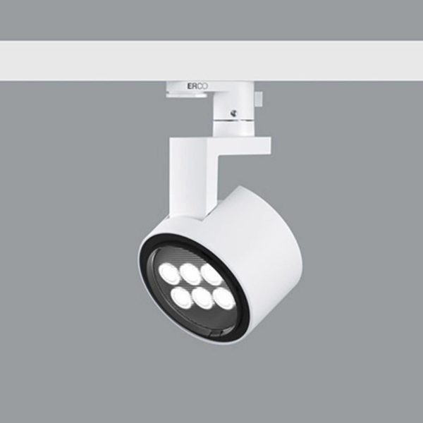 ERCO Parscan spot 230V 12W wallwash 940 blanc ERCO