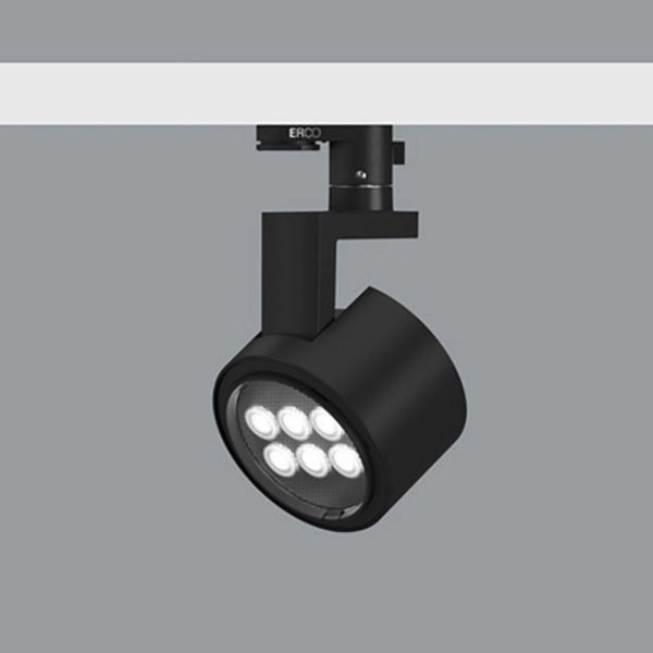 ERCO Parscan spot 230V 12W flood 940 noir ERCO