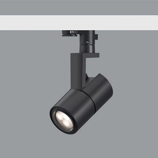 ERCO Parscan 230V Casambi 6W wallwash 930 noir ERCO