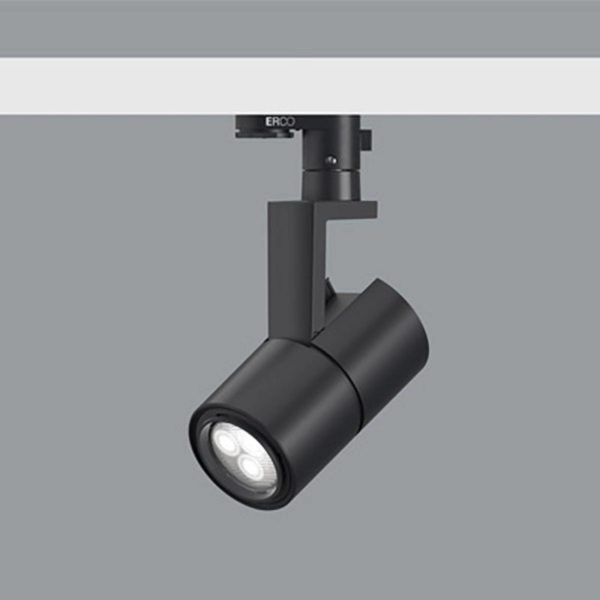 ERCO Parscan 230V Casambi 6W wallwash 940 noir ERCO