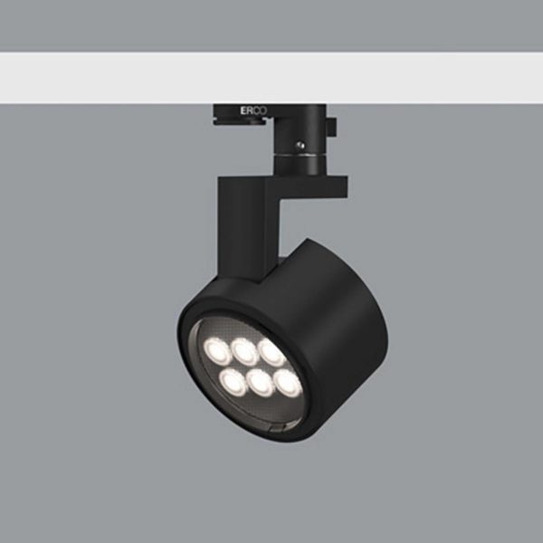 ERCO Parscan 230V Casambi 12W flood 930 noir ERCO