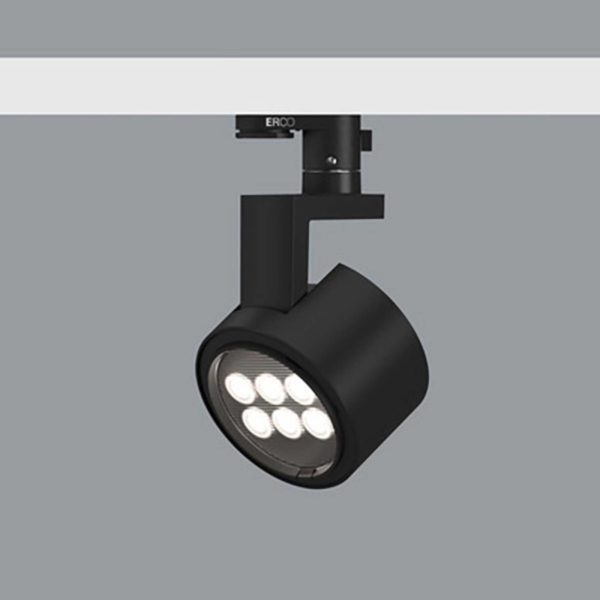 ERCO Parscan 230V Casambi 12W wallwash 930 noir ERCO