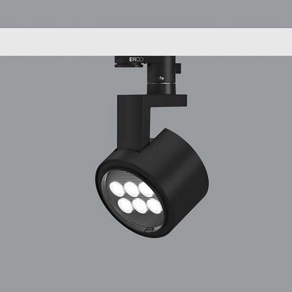 ERCO Parscan 230V Casambi 12W wallwash 940 noir ERCO