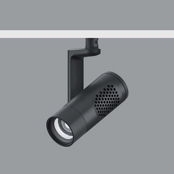 ERCO Eclipse S 48V Casambi 12,4W flood 930 noir ERCO