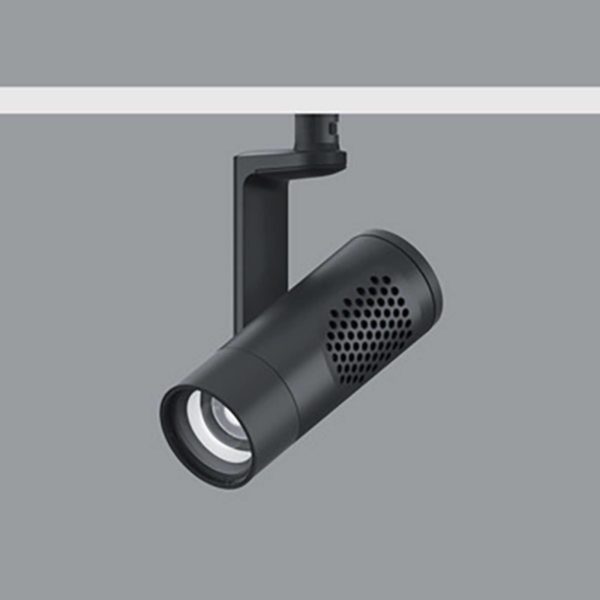 ERCO Eclipse S 48V Casambi 12,4W flood 940 noir ERCO