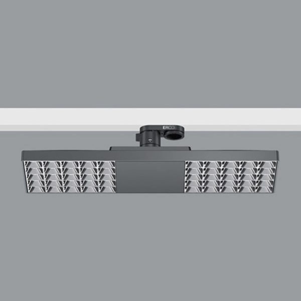 ERCO Jilly 230V BT 15W oval wide 840 noir/argent ERCO