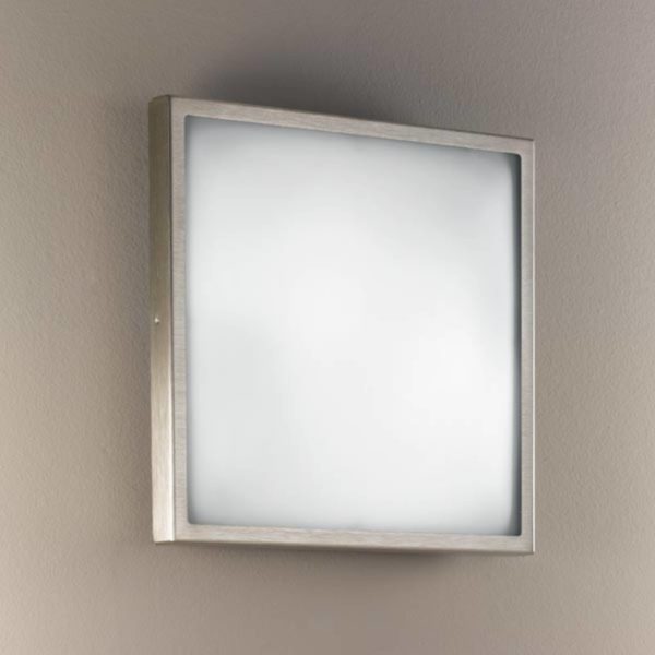 Fabas Luce Applique et plafonnier en verre OSAKA 30 nickel Fabas Luce