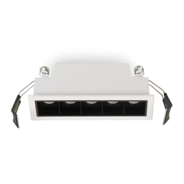 ATILED Lampe encastrée LED Sound 5 30° cadre