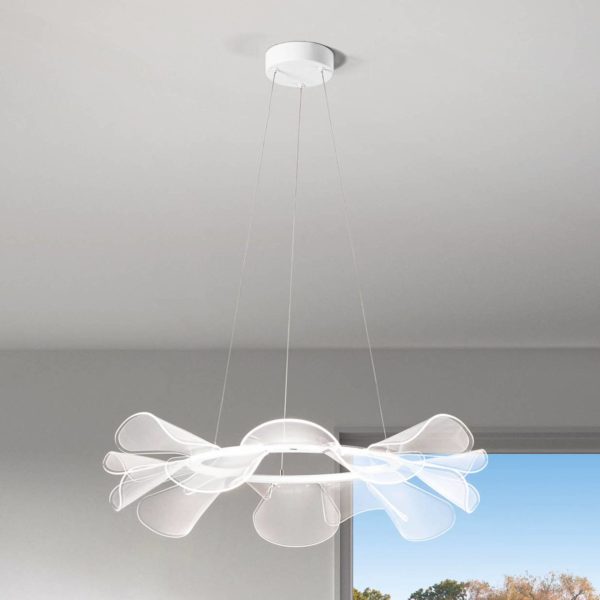 Fabas Luce Sylvie suspension LED ronde