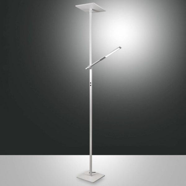 Fabas Luce Ideal lampadaire LED avec liseuse