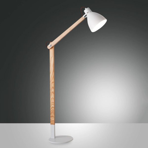 Fabas Luce Sveva lampadaire en bois