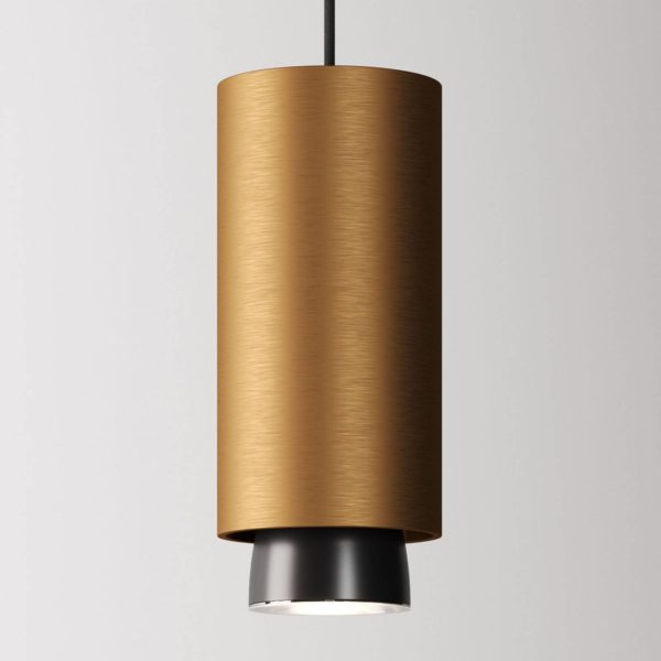 Fabbian Claque suspension LED 20 cm bronze Fabbian