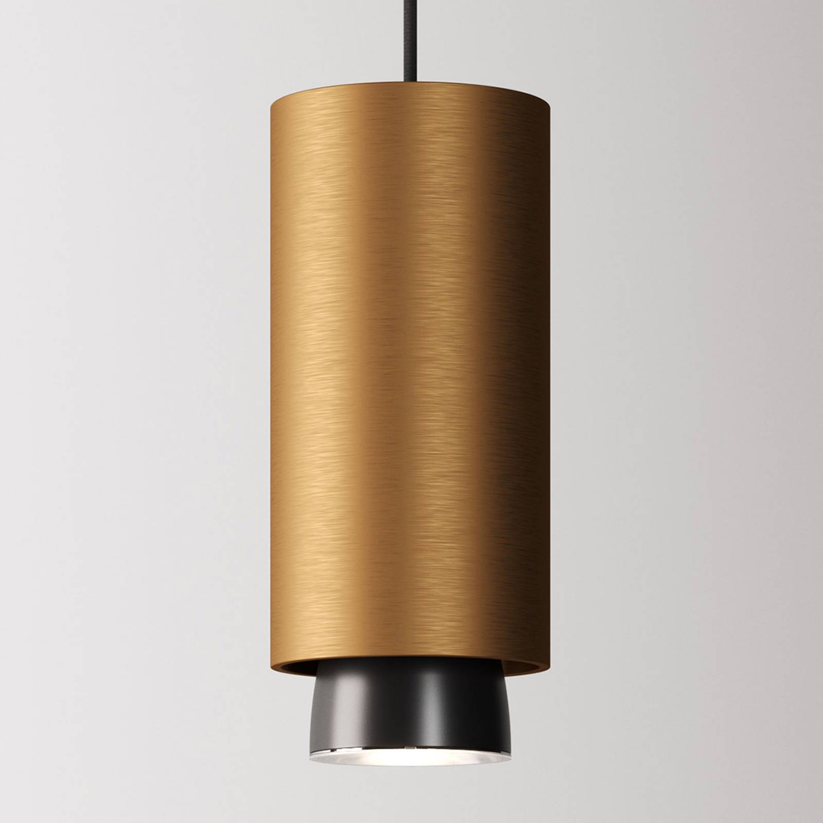 Fabbian Claque suspension LED 20 cm bronze Fabbian