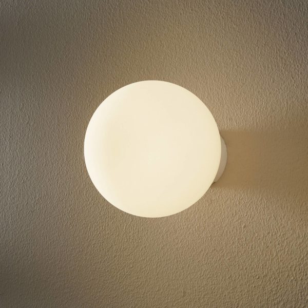 Fabbian Lumi Sfera applique en verre, Ø 14 cm Fabbian